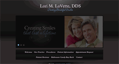 Desktop Screenshot of drlorilovette.com